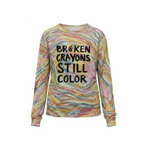 Graphic large sweatshirt